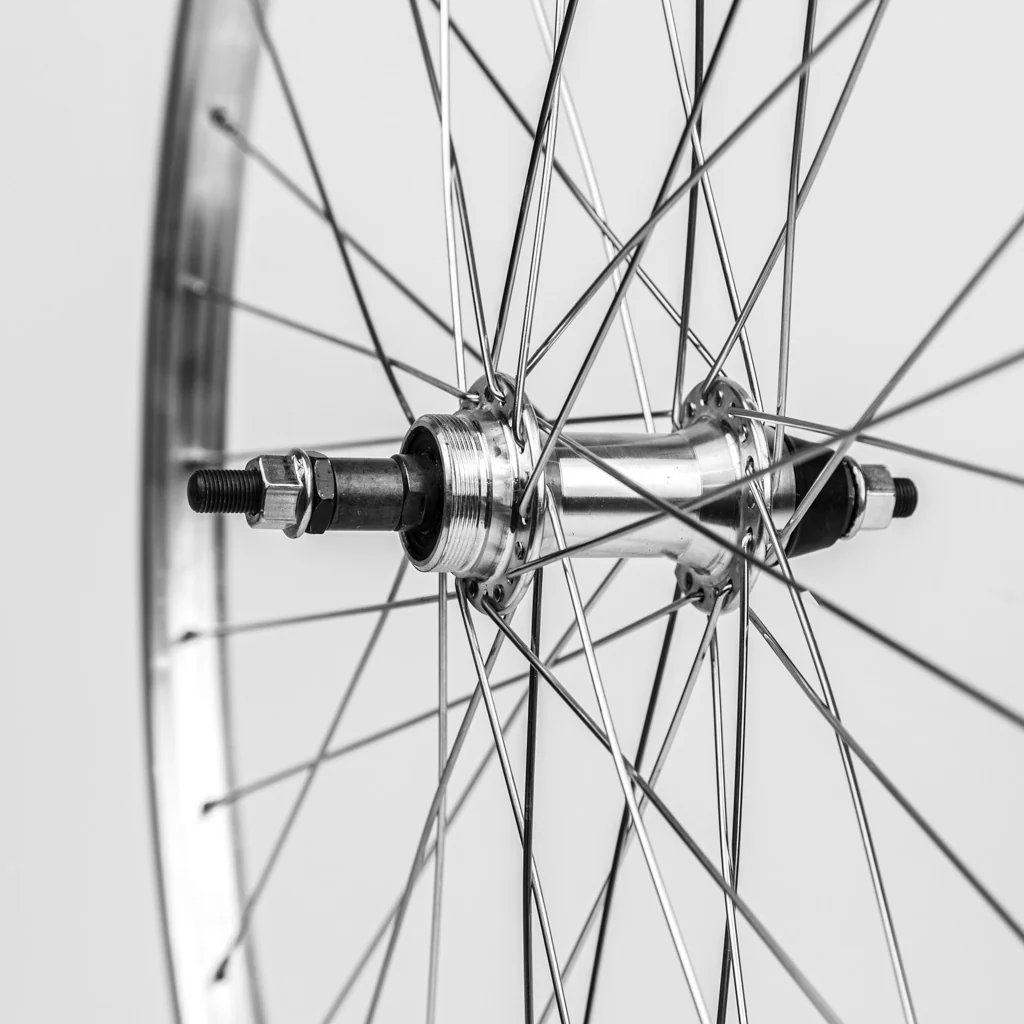 Roue arrière de vélo 650B à écrous – Image 5