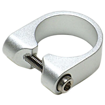 Collier de serrage de tige de selle argent 31.8 mm – Image 2