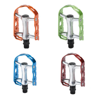 Pédales de vélo ultralight bleues VTT VTC - XLC – Image 3