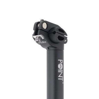 Tige de selle noire pour vélo 25.4 à 27.2 mm Point – Image 3